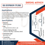 SYPHON AND FLANGES